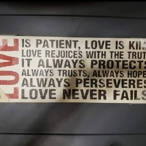 Home Decor - Love is..